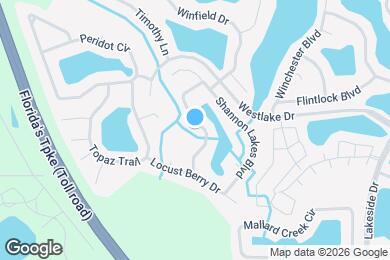 Map image of the property - 2330 Lily Pad Ln