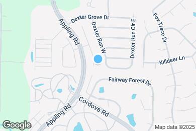 Map image of the property - 1494 Appling Wood Cove S