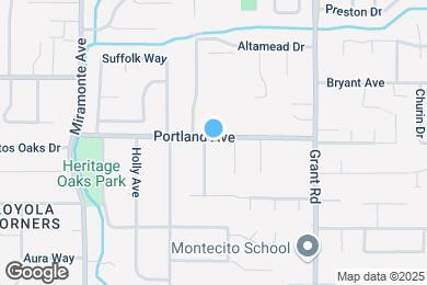 Map image of the property - 1160 Portland Ave