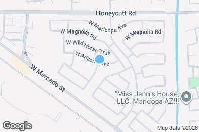 Map image of the property - 43683 W Arizona Ave