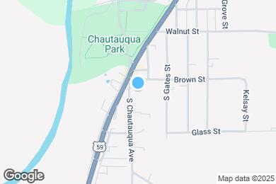 Map image of the property - Oakland Park Apartments