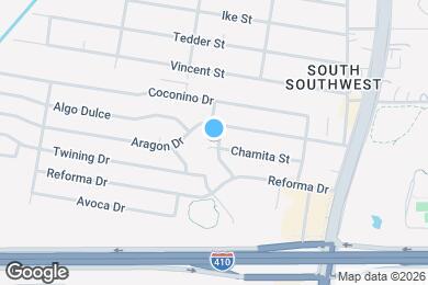 Map image of the property - 3203 Chamita St