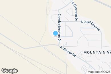 Map image of the property - 11160 E Vail Vista Ct