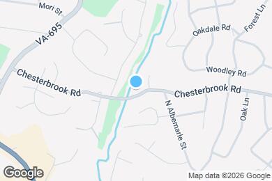 Map image of the property - 6034 Chesterbrook Rd