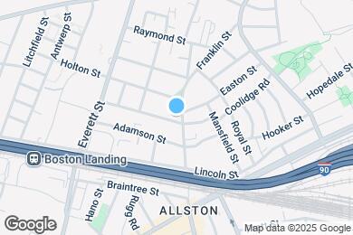 Map image of the property - 78 Aldie St