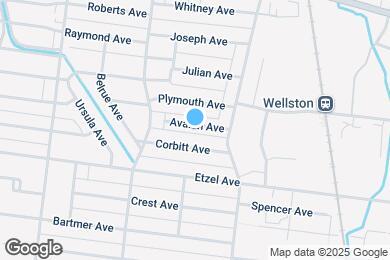 Map image of the property - 6530 Avalon Ave