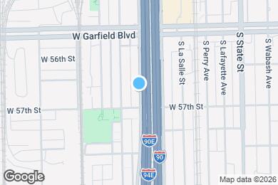 Map image of the property - 5626 S Wells St