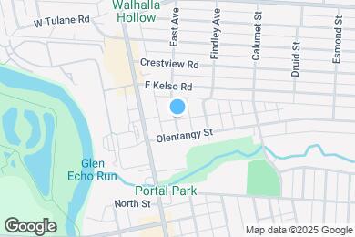 Map image of the property - 2846 East Ave