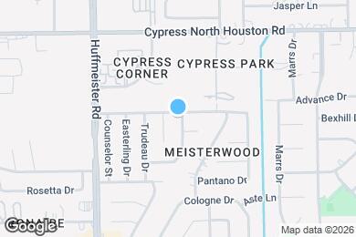 Map image of the property - 13503 Meisterwood Dr