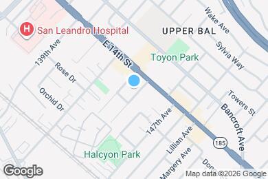 Map image of the property - 1345 145th Ave