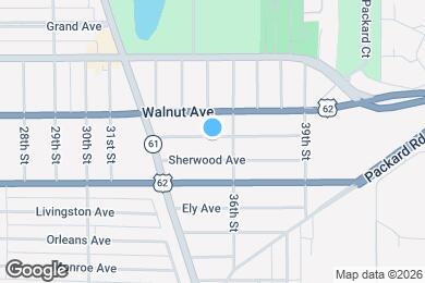 Map image of the property - 3567 Chapin Ave