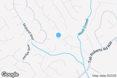Map image of the property - 1005 Wolf Springs Cove