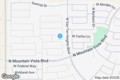 Map image of the property - 4502 W Feather Plume Dr