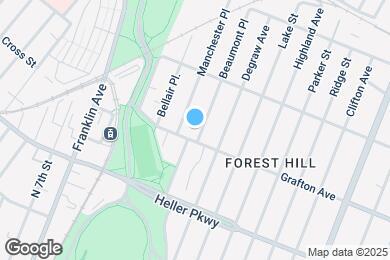 Map image of the property - 2 Beaumont Pl