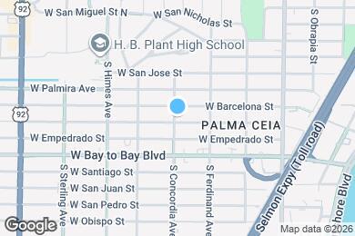 Map image of the property - 3319 W Granada St