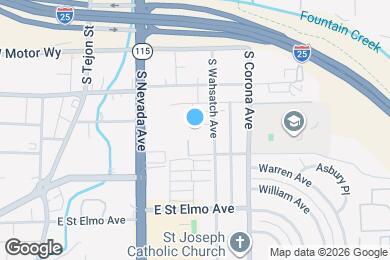 Map image of the property - 315 May Dr