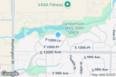 Map image of the property - 1355 E 100th Ln