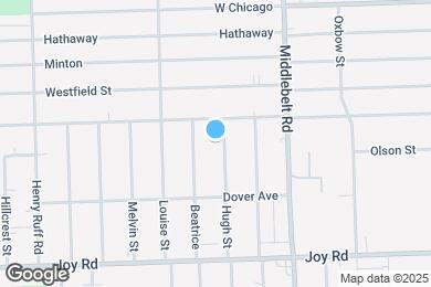 Map image of the property - 9121 Hugh St