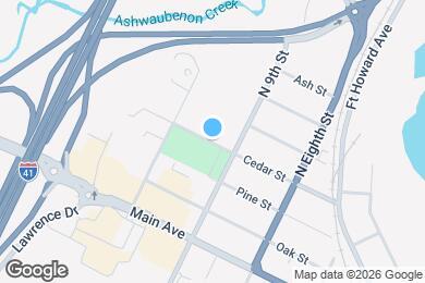 Map image of the property - 932 Cedar St