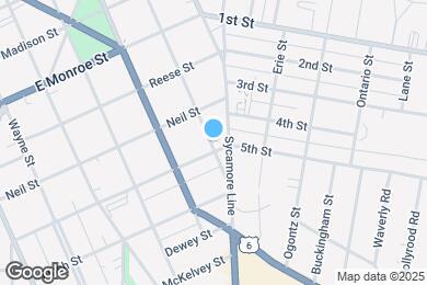 Map image of the property - 1032 Perry St