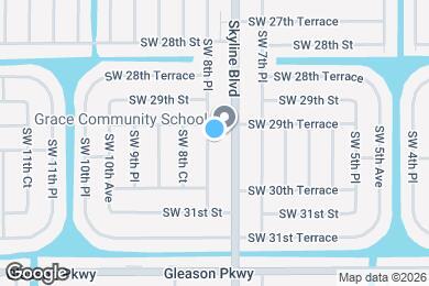 Map image of the property - 2937 SW 8th Pl