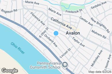 Map image of the property - 214 S Birmingham Ave