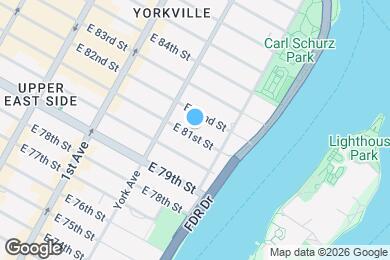 Map image of the property - 521 E 81st St