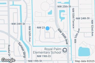 Map image of the property - 5835 NW 22nd Ct