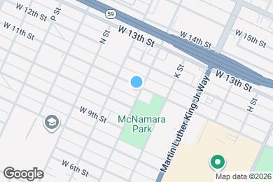 Map image of the property - 502 W 11th St