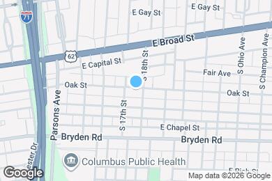 Map image of the property - 879 Oak St