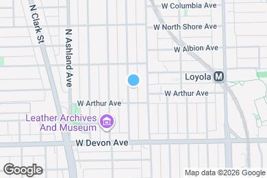 Map image of the property - 6519 N Newgard Ave