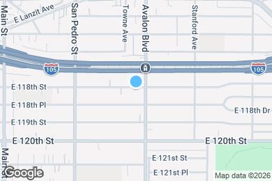 Map image of the property - 446 E 118th St