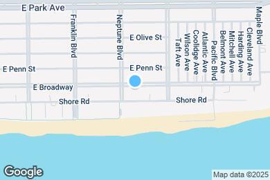 Map image of the property - 616 E Broadway