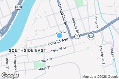 Map image of the property - 231 Conklin Ave