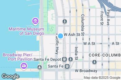 Map image of the property - 1325 Pacific Hwy