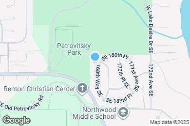 Map image of the property - 18033 168th Way SE
