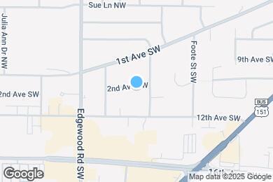Map image of the property - 3119 2nd Ave SW