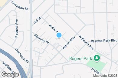 Map image of the property - 822 Victor Ave