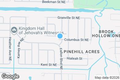 Map image of the property - 516 Bounty Ave NE