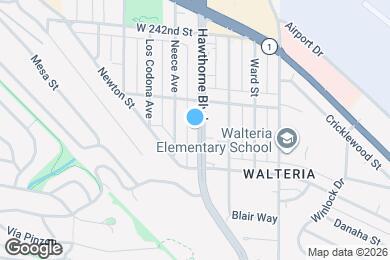 Map image of the property - 24431-24433 Hawthorne Boulevard