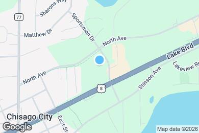 Map image of the property - Chisago Lake Apartments