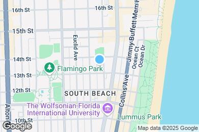 Map image of the property - 1330 Drexel Ave