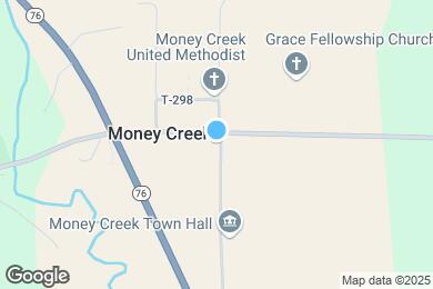 Map image of the property - 1768 Money Creek Rd