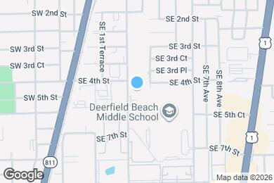 Map image of the property - 500 SE 2nd Ave