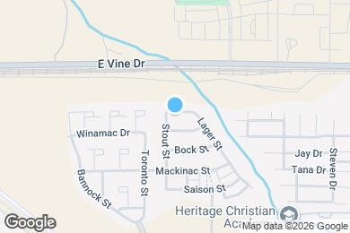 Map image of the property - 2109 Lager St