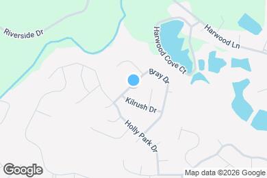 Map image of the property - 1723 Bray Dr
