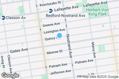 Map image of the property - 232 Quincy St