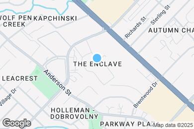 Map image of the property - The Enclave Student Housing