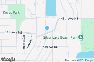Map image of the property - 1905 44th Ave NE