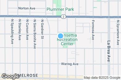 Map image of the property - 930 N Martel